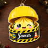 Personalized Acrylic Ornament - Christmas Gift For Kids - Squish Into The Holidays