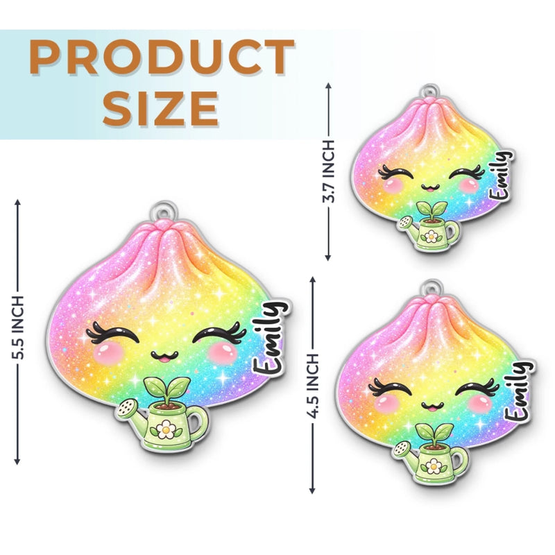 Personalized Acrylic Ornament - Christmas Gift For Kids - Sweet Little Dumpling This Season