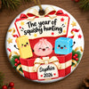 Personalized Ceramic Ornament - Christmas Gift For Kids - Christmas Cheer In Every Smile
