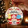 Personalized Ceramic Ornament - Christmas Gift For Kids - Christmas Cheer In Every Smile