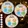 Personalized Acrylic Ornament - Christmas Gift For Kids - All I Want Is More Squishies