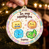 Personalized Acrylic Ornament - Christmas Gift For Kids - All I Want Is More Squishies