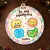 Personalized Acrylic Ornament - Christmas Gift For Kids - All I Want Is More Squishies