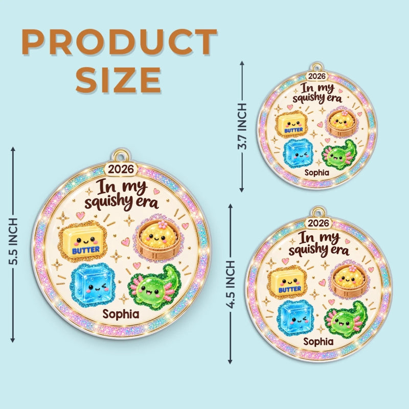Personalized Acrylic Ornament - Christmas Gift For Kids - All I Want Is More Squishies