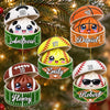 Personalized Acrylic Ornament - Christmas Gift For Kids - Little Dumpling Big Game