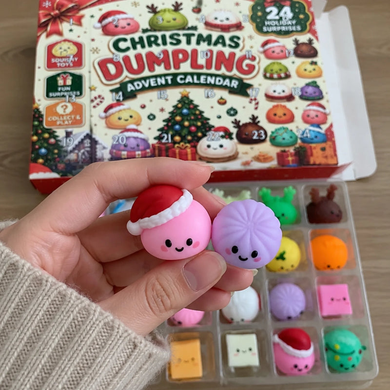 Dumpling Advent Calendar - Christmas Gift For Kids, Family - Merry Little Dumplings