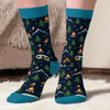 Personalized Crew Socks - Gift For Camping Lovers - Lucky Camping Socks