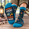 Personalized Crew Socks - Gift For Camping Lovers - Lucky Camping Socks