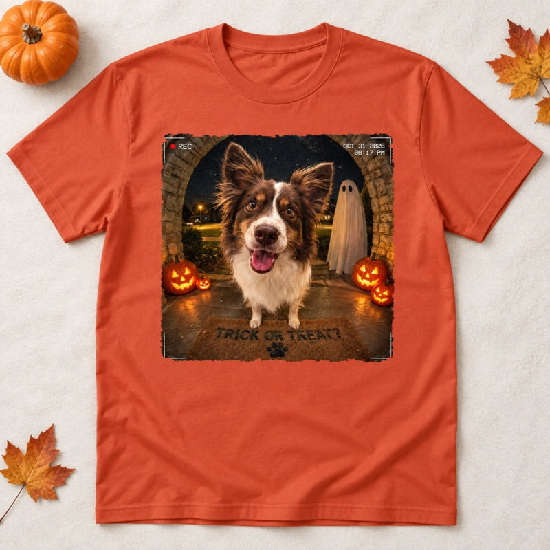 Personalized Photo Comfort T-Shirt - Halloween Gift For Pet Lovers - Halloween’s Cutest Suspect