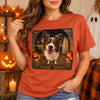 Personalized Photo Comfort T-Shirt - Halloween Gift For Pet Lovers - Halloween’s Cutest Suspect