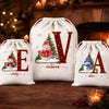 Personalized Drawstring Gift Bag - Christmas Gift For Kids, Family - Sparkle All The Way