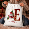 Personalized Drawstring Gift Bag - Christmas Gift For Kids, Family - Sparkle All The Way