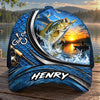 Personalized Cap - Gift For Fishing Lovers - Fish On Catch The Big One