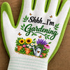Personalized Coated Grip Gardening Gloves – Gift For Garden Lovers, Plant Lovers, Gardeners – Growing My Own Jungle