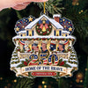 Personalized Acrylic Ornament – America 250th Anniversary Christmas Gift For Family – Born To Be Free