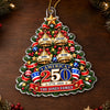 Personalized Acrylic Ornament – America 250th Anniversary Christmas Gift For Family – Let Freedom Bells Ring
