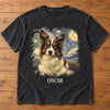 Personalized Photo Washed Cotton T-shirt – Gift For Pet Lovers – My Favorite Work Of Art