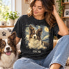 Personalized Photo Washed Cotton T-shirt – Gift For Pet Lovers – My Favorite Work Of Art