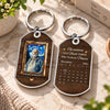 Personalized Photo Keychain - Sympathy Gift For Family - Some Things Stay