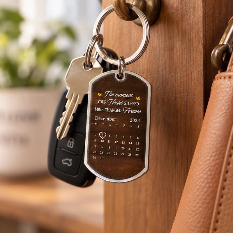 Personalized Photo Keychain - Sympathy Gift For Family - Part Of My Story