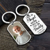 Personalized Photo Keychain - Sympathy Gift For Family - Your Love Lives On In Me