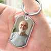 Personalized Photo Keychain - Sympathy Gift For Family - Your Love Lives On In Me