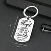 Personalized Photo Keychain - Sympathy Gift For Family - Your Love Lives On In Me