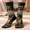 Personalized Crew Socks - Gift For Hunting Lovers - Wild Days Call Me Back