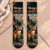 Personalized Crew Socks - Gift For Hunting Lovers - Wild Days Call Me Back