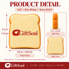 Personalized Photo Toast Squishy Toy – Funny Gifts For Family, Friends – Your Face On Toast