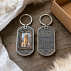 Personalized Photo Keychain - Sympathy Gift For Pet Lovers - My Heart Changed Forever