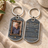 Personalized Photo Keychain - Sympathy Gift For Family - We Loved In Our Time