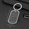 Personalized Photo Keychain - Sympathy Gift For Family - We Loved In Our Time