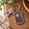 Personalized Photo Keychain - Sympathy Gift For Family - We Loved In Our Time
