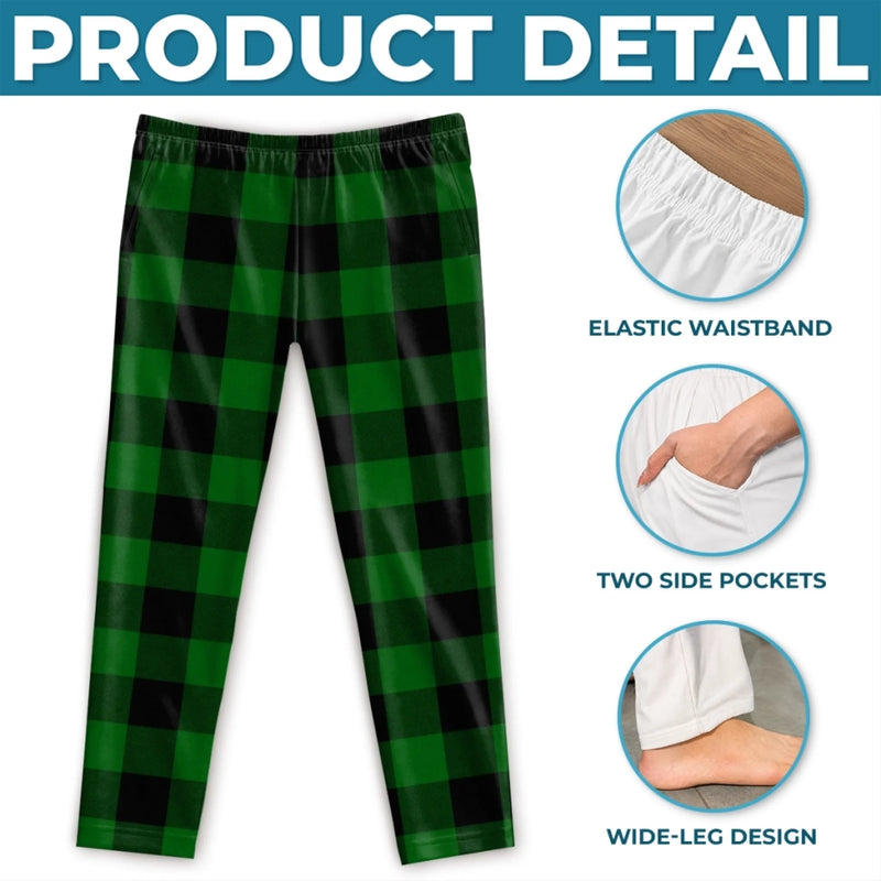 Personalized Pajama Pants - Christmas, Funny Gift For Men, Husband, Dad - Just A Little Cheeky