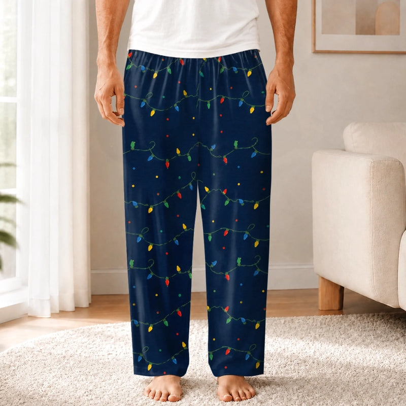 Personalized Pajama Pants - Christmas, Funny Gift For Men, Husband, Dad - Just A Little Cheeky