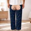 Personalized Pajama Pants - Christmas, Funny Gift For Men, Husband, Dad - Just A Little Cheeky