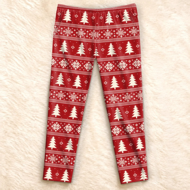 Personalized Pajama Pants - Christmas, Funny Gift For Men, Husband, Dad - Just A Little Cheeky
