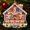 Personalized Acrylic Ornament – America 250th Anniversary Christmas Gift For Family – Proud For Years