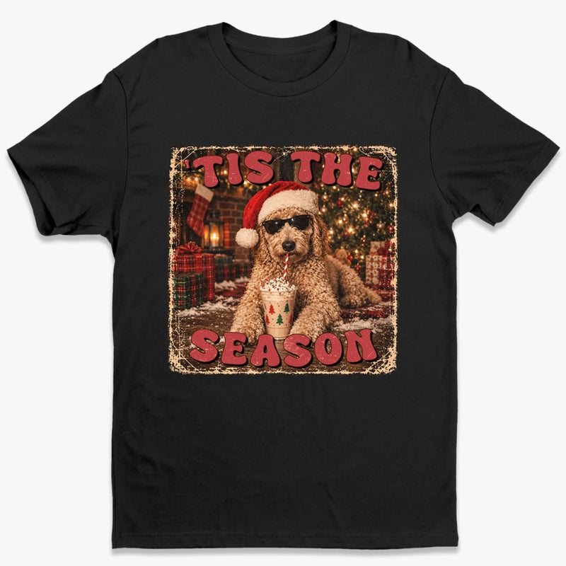 Personalized Photo Comfort T-Shirt - Christmas Gift For Pet Lovers - It Is The Season