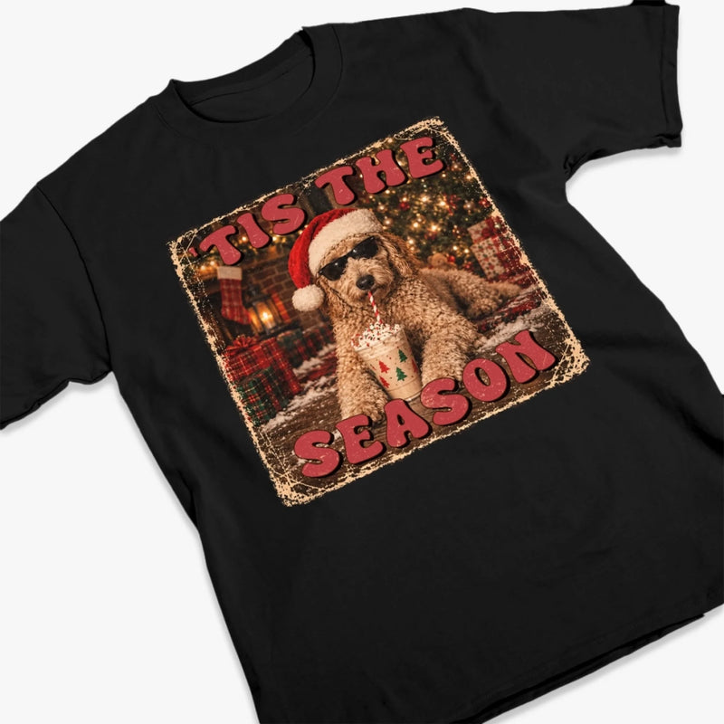 Personalized Photo Comfort T-Shirt - Christmas Gift For Pet Lovers - It Is The Season