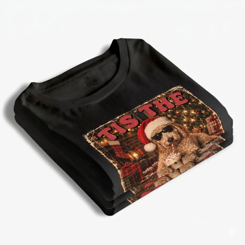 Personalized Photo Comfort T-Shirt - Christmas Gift For Pet Lovers - It Is The Season