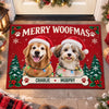 Personalized Photo Shaped Doormat - Christmas Gift For Pet Lovers - Merry Jollymas