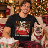 Personalized Photo Comfort T-Shirt - Christmas Gift For Pet Lovers - I Am The Present