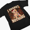 Personalized Photo Comfort T-Shirt - Christmas Gift For Pet Lovers - I Regret Nothing