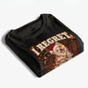 Personalized Photo Comfort T-Shirt - Christmas Gift For Pet Lovers - I Regret Nothing