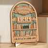 Personalized Wooden Tracker Sign – Gift For Book Lovers – Pages Of The Year