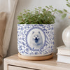 Personalized Photo Ceramic Plant Pot - Sympathy Gift For Pet Lovers - Forever Part Of Me