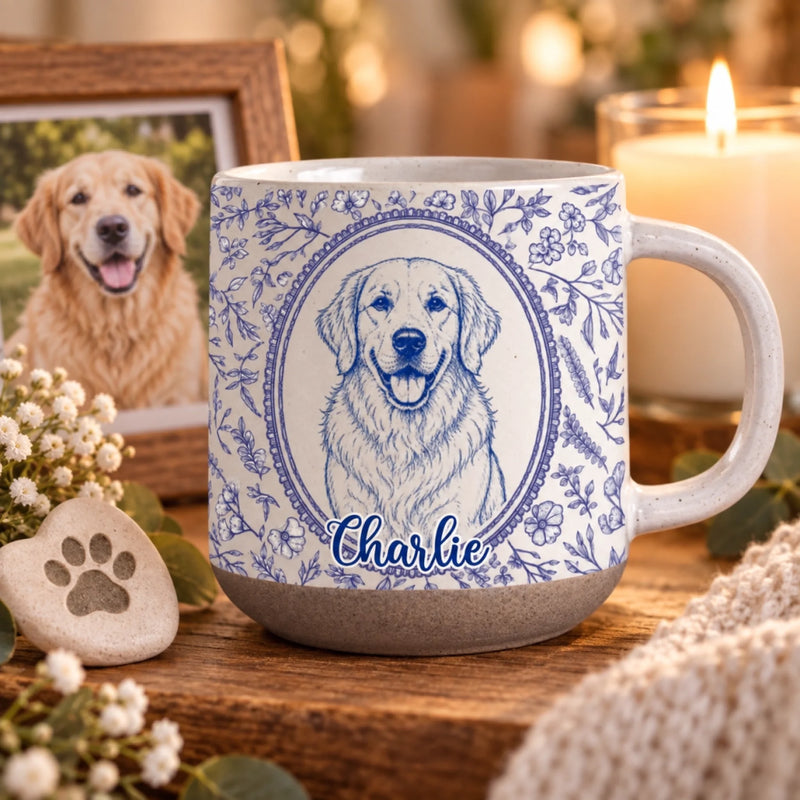 Personalized Pottery Mug - Sympathy Gift For Pet Lovers - Little Soul