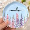 Personalized Jewelry Dish - Birthday Gift For Sister, Bestie, Best Friend - Petals, Pearls And Pretty Things
